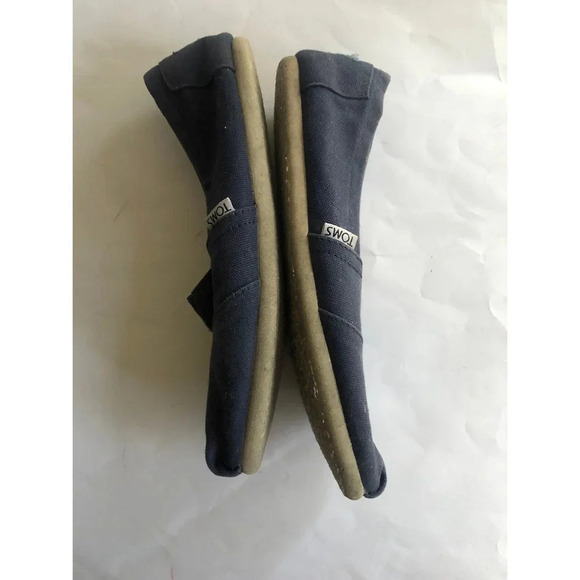 TOMS Women’s Canvas Slip-on flat shoes Size 9 - Picture 3 of 7